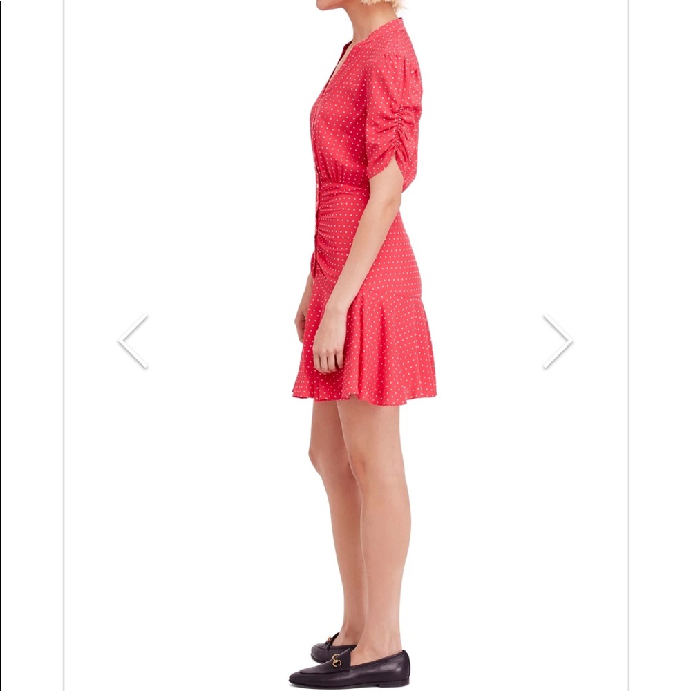 Free People Pippa Mini Dress in Red - Picture 4 of 4
